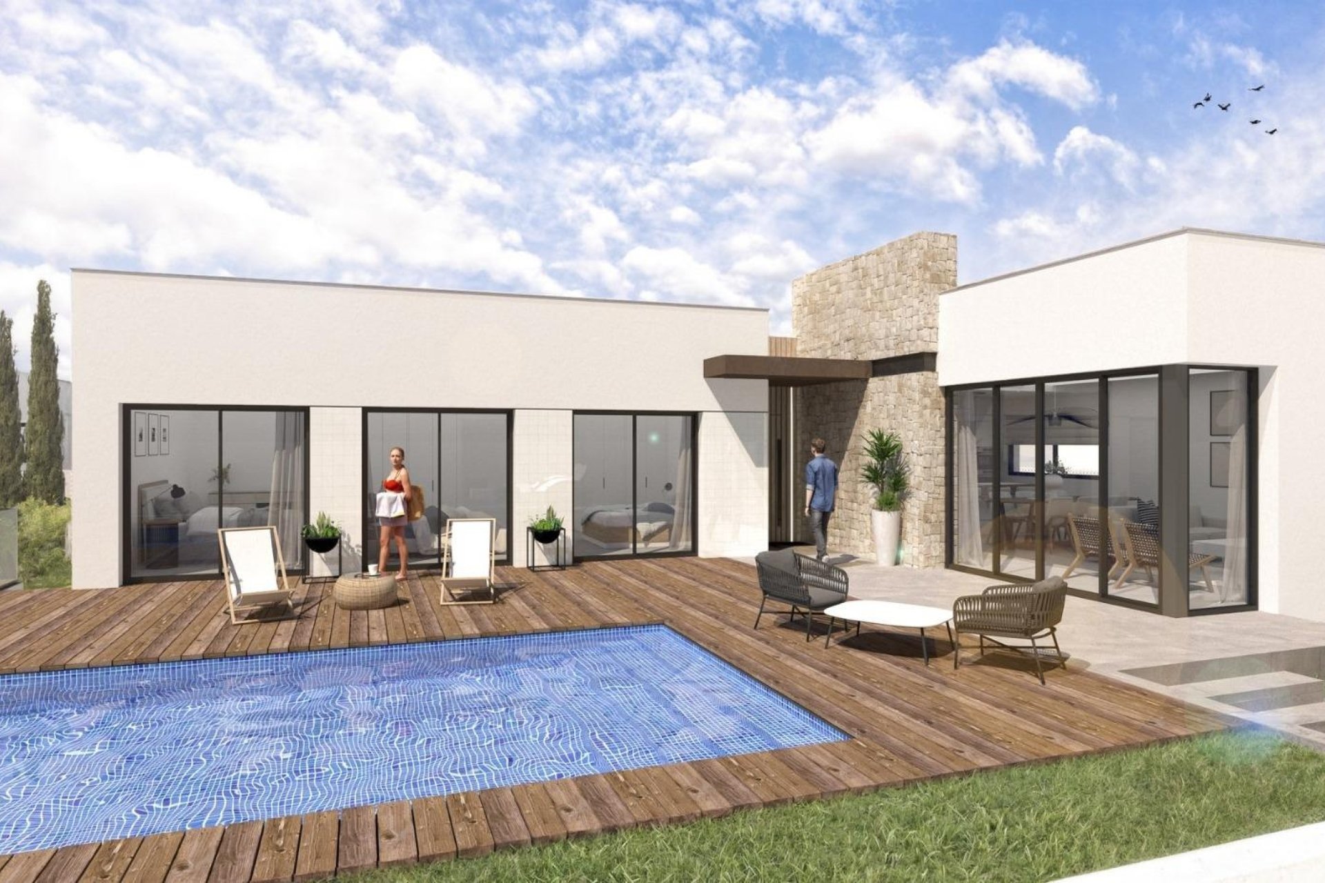 Nueva construcción - Chalet - Torre Pacheco