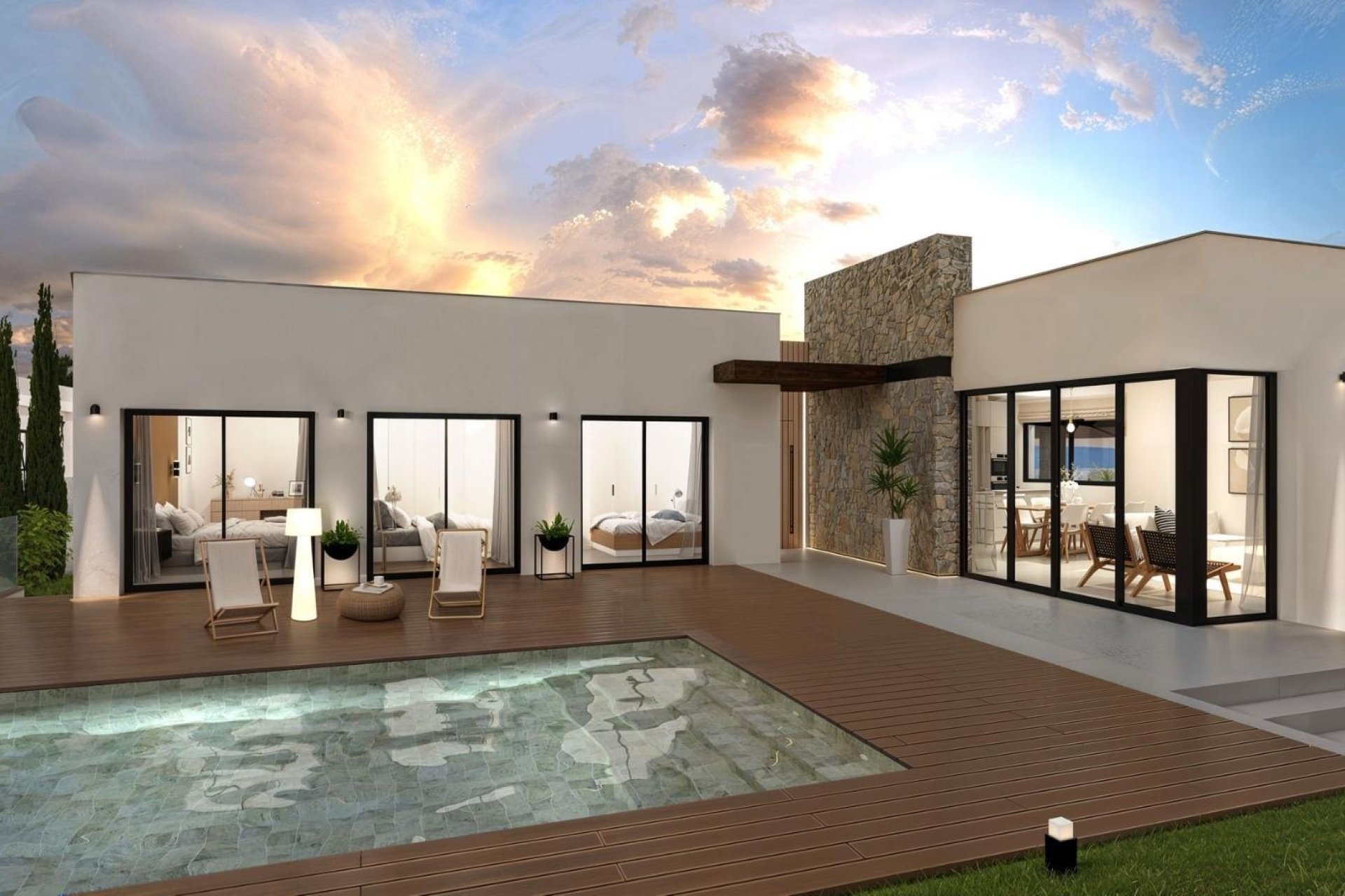 Nueva construcción - Chalet - Torre Pacheco