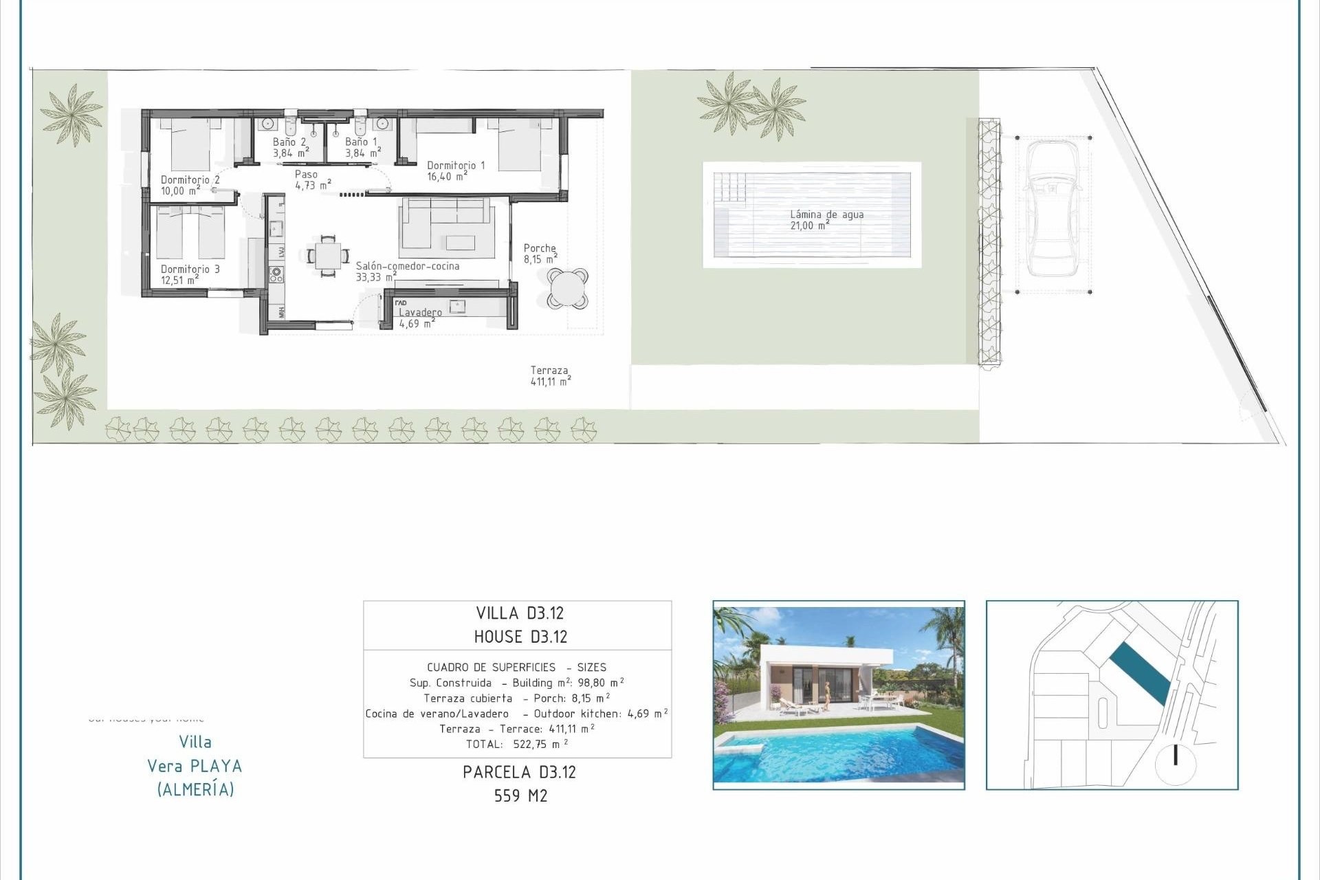 Nueva construcción - Chalet - Vera