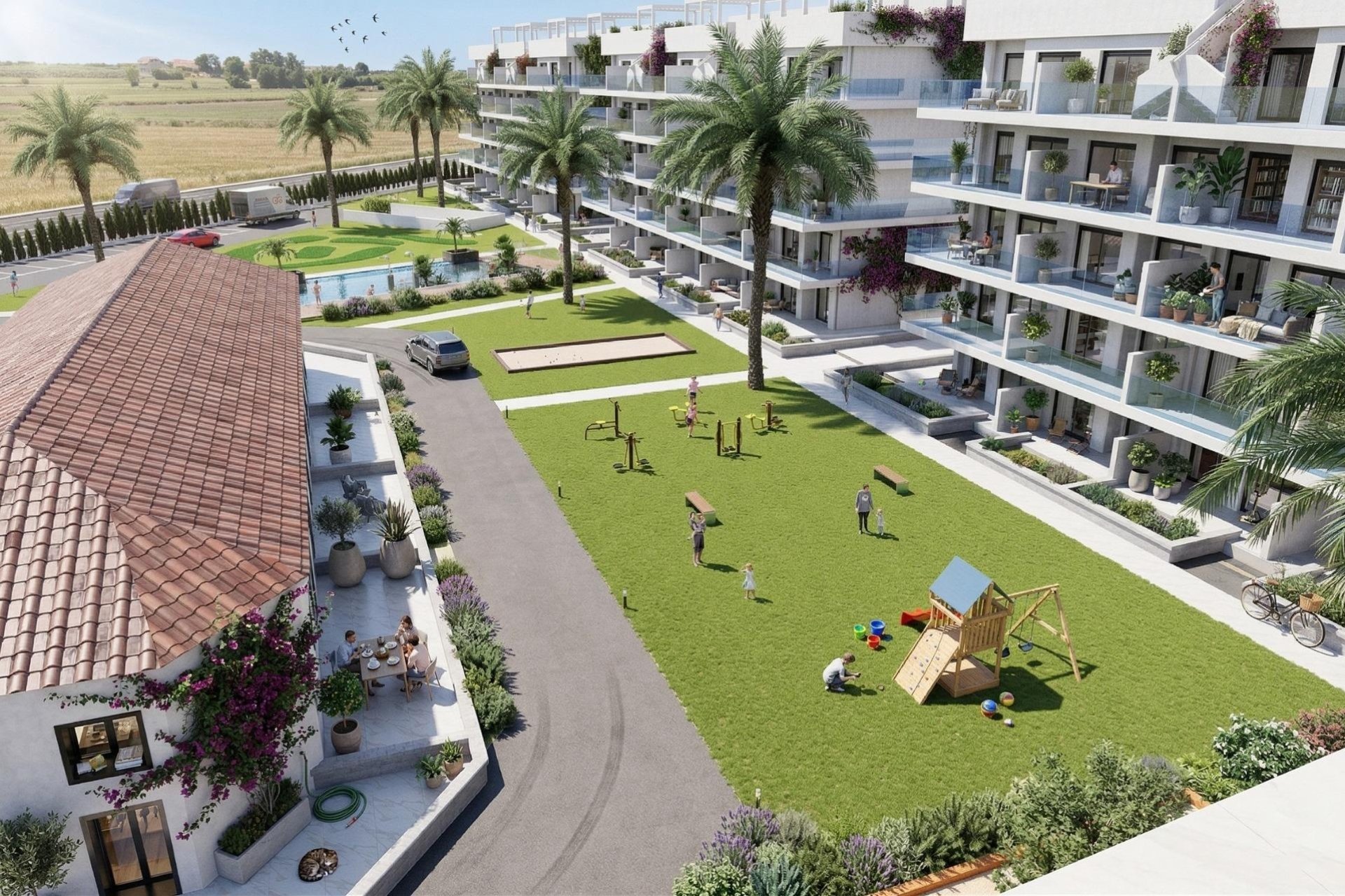 Nueva construcción - Ground floor apartment - Guardamar del Segura