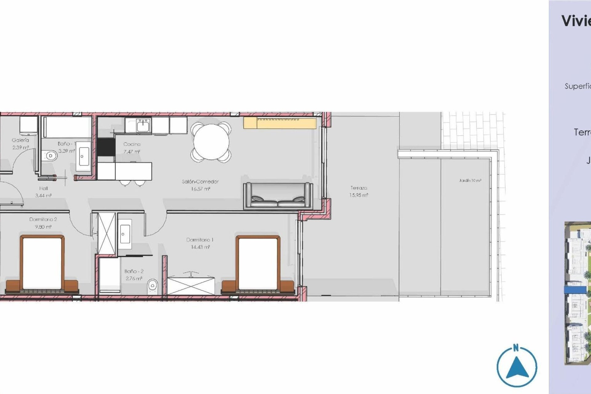 Nueva construcción - Ground floor apartment - Guardamar del Segura