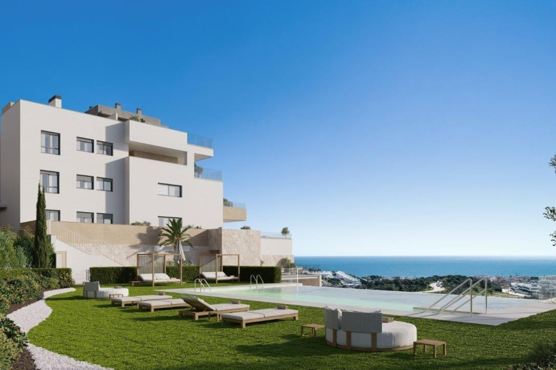 Nueva construcción - Ground floor apartment - Mijas