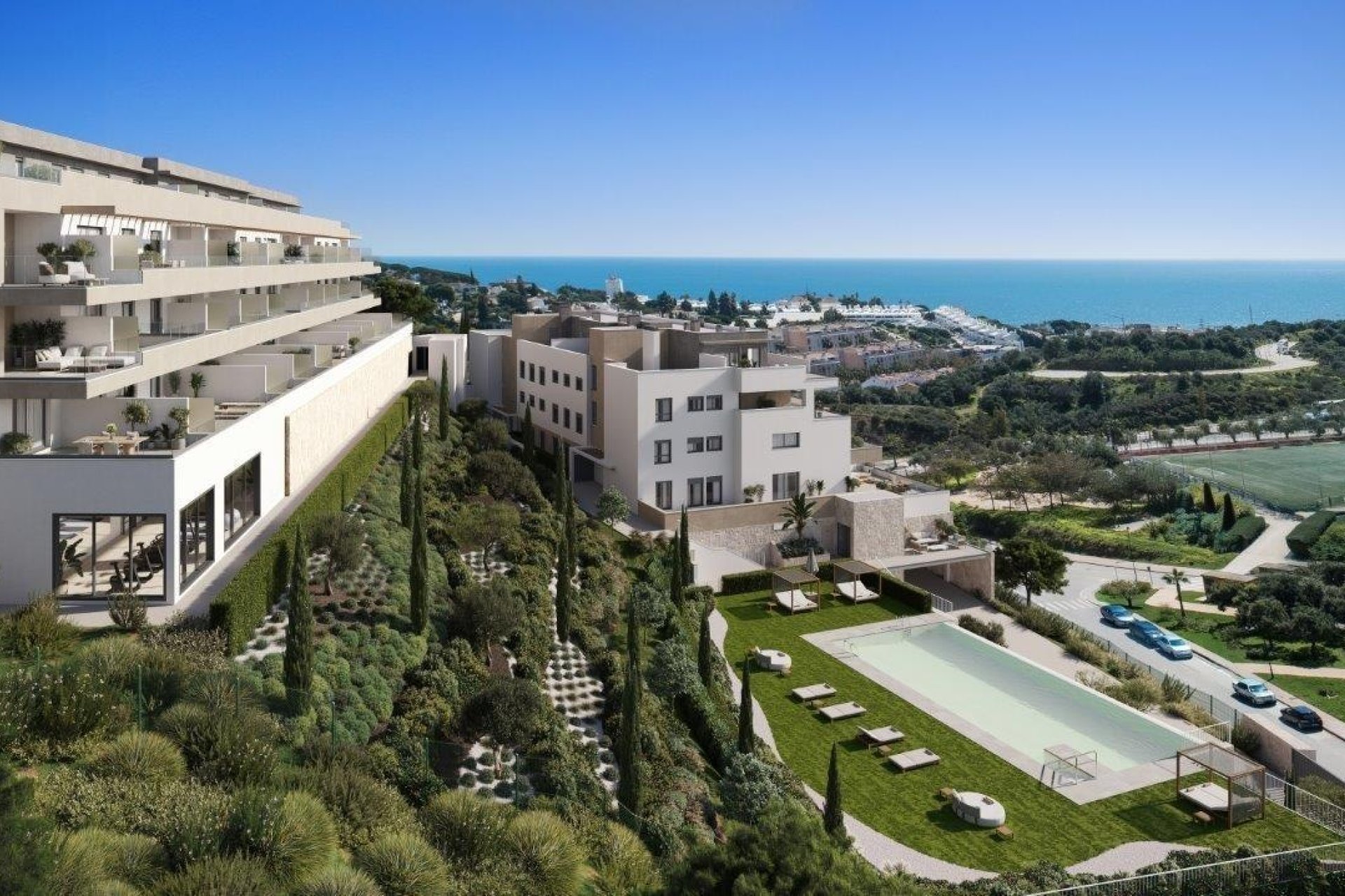 Nueva construcción - Ground floor apartment - Mijas
