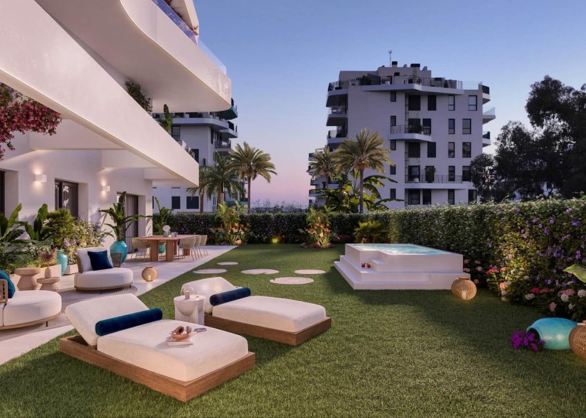Nueva construcción - Ground floor apartment - Villajoyosa