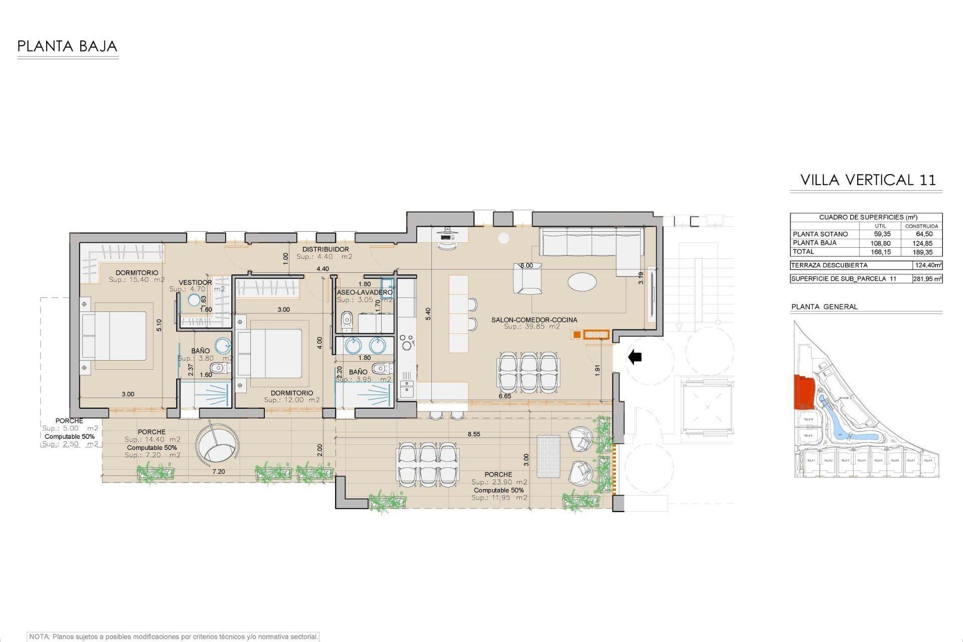 Nueva construcción - Ground Floor Bungalow - San Juan de los Terreros