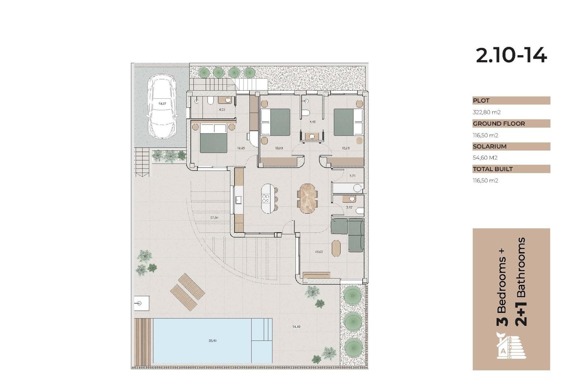 Nueva construcción - Villa - Algorfa
