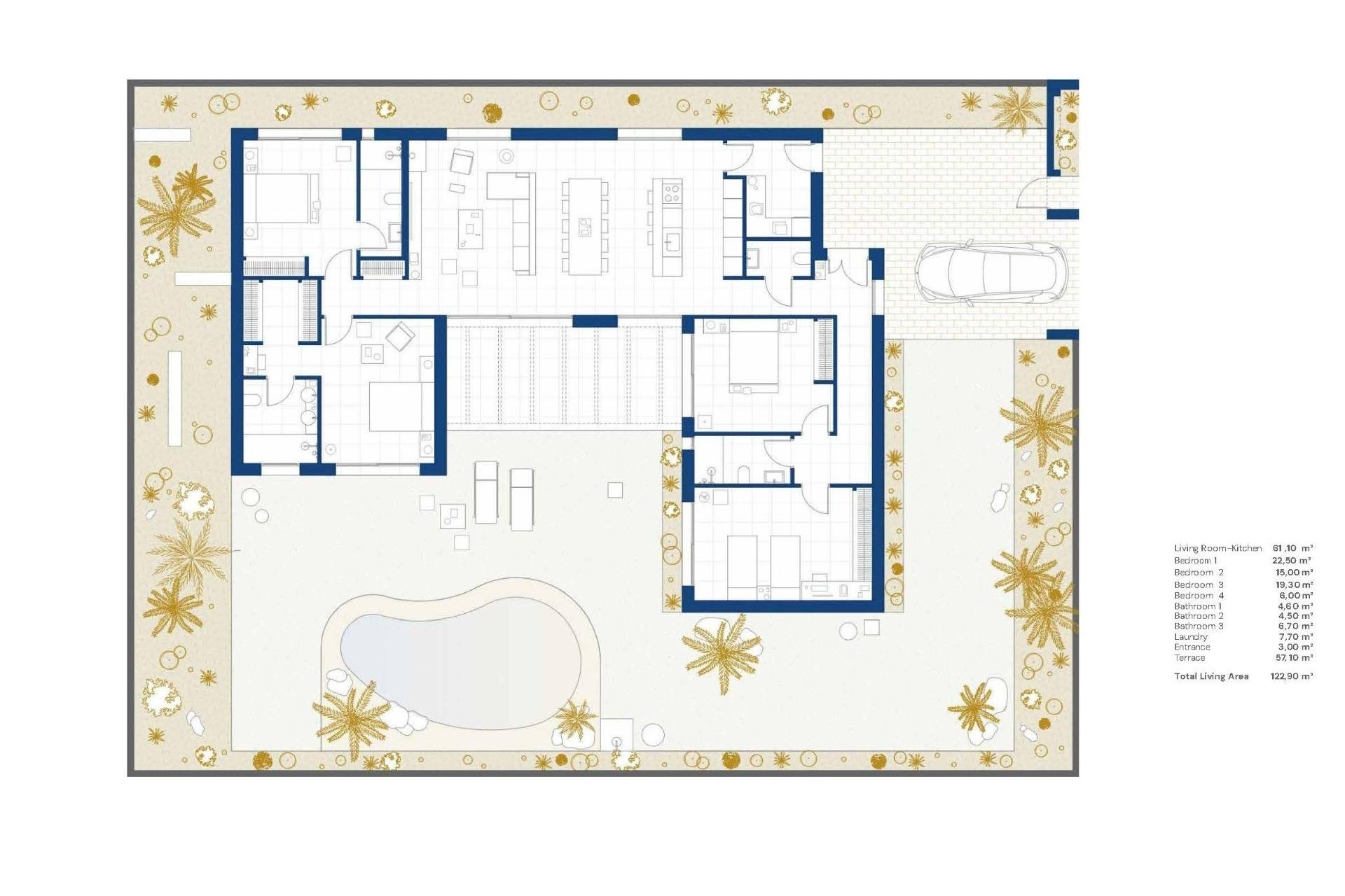 Nueva construcción - Villa - Baños y Mendigo