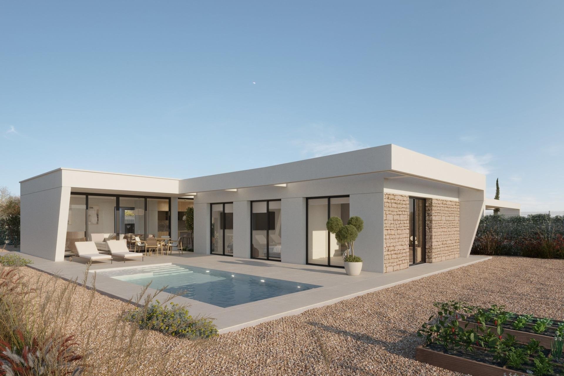 Nueva construcción - Villa - Fuente Álamo