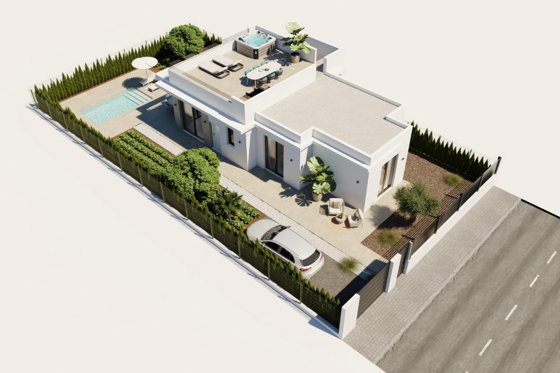 Nueva construcción - Villa - Fuente Álamo