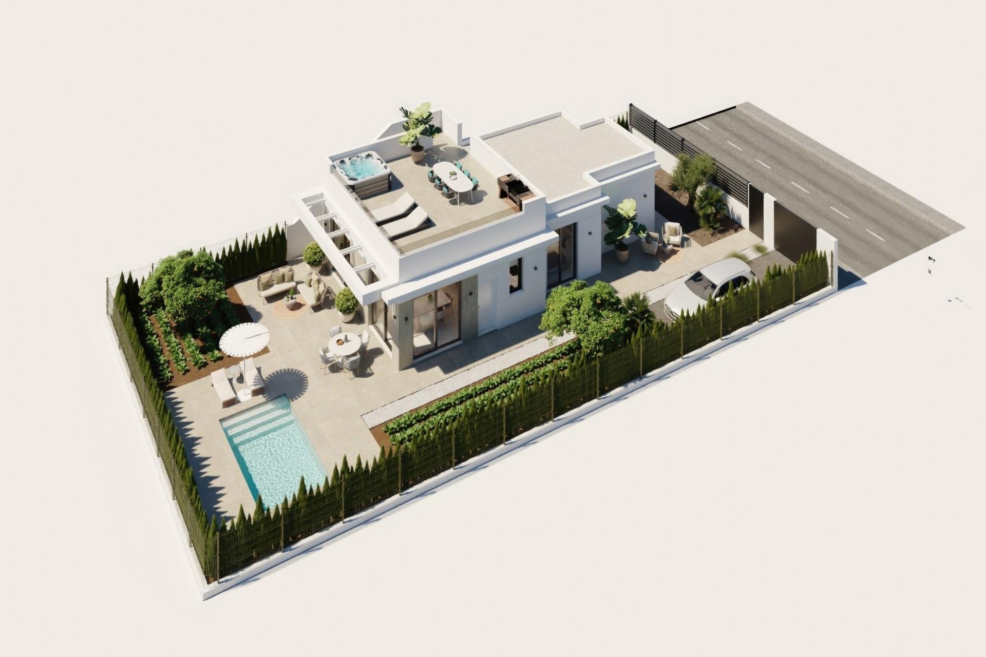 Nueva construcción - Villa - Fuente Álamo
