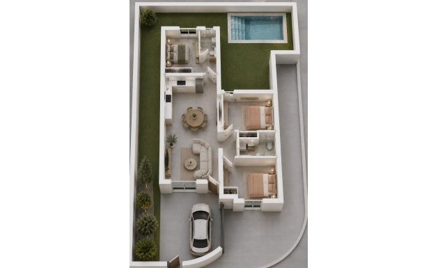 Nueva construcción - Bungalow - Mazarron