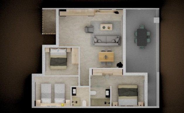 Neuf - penthouse - Pilar de La Horadada