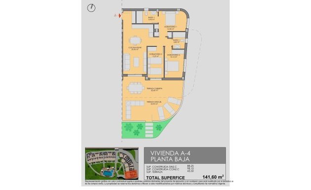 Nueva construcción - Ground floor apartment - Los Alcazares