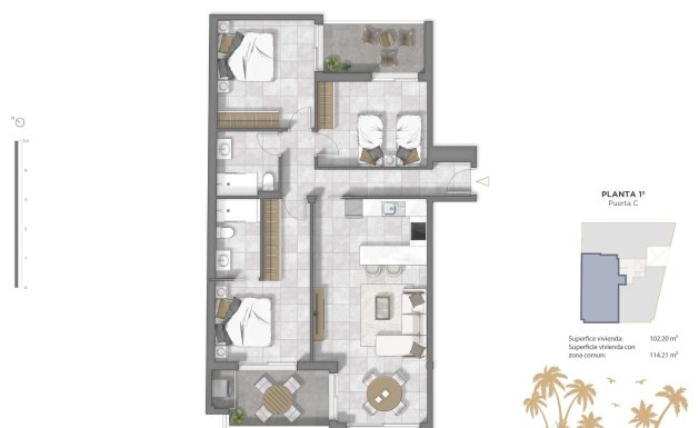 Nueva construcción - Apartamento - Guardamar del Segura