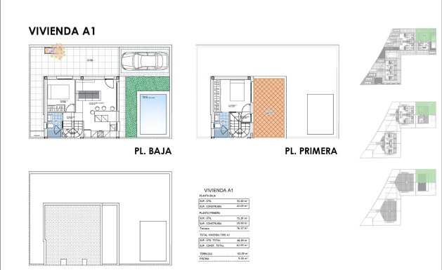 Nueva construcción - Bungalow - Puerto de Mazarron