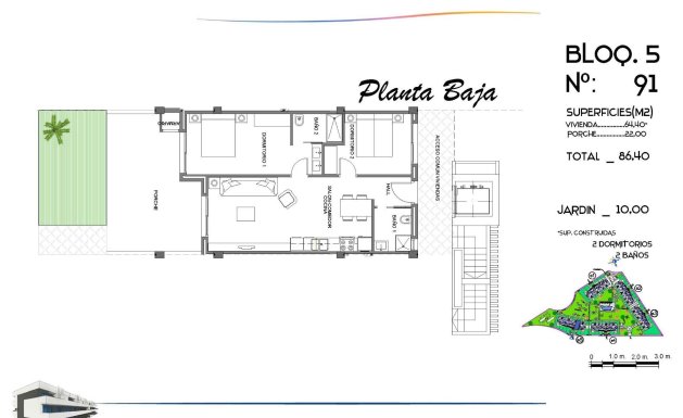 Neuf - Ground floor apartment - Guardamar del Segura