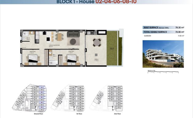 New Build - Ground floor apartment - La Marina