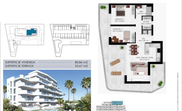 Nueva construcción - Apartamento - Pilar de La Horadada