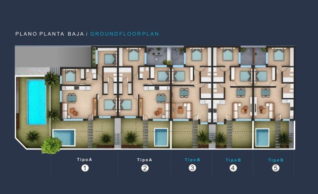 New Build - Ground Floor Bungalow - San Pedro del Pinatar