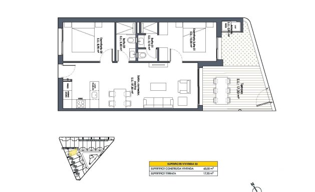 Neuf - Ground Floor Bungalow - San Fulgencio