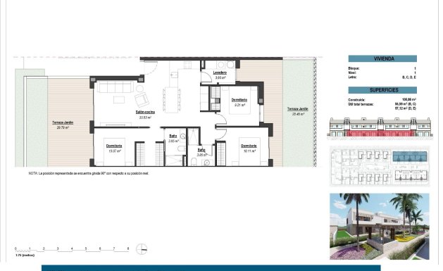 Neuf - Ground Floor Bungalow - Los Alcazares