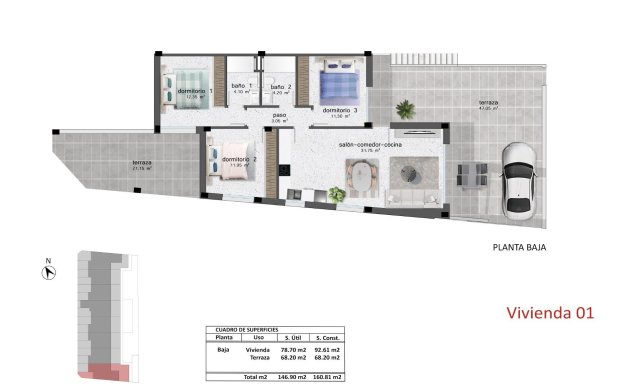 New Build - TOWNHOUSE - Pilar de La Horadada