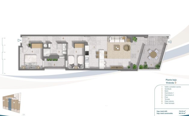 Nueva construcción - Ground floor apartment - San Pedro del Pinatar