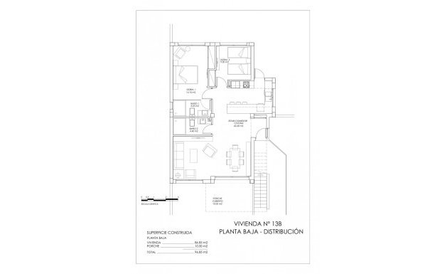 New Build - Ground Floor Bungalow - San Miguel de Salinas