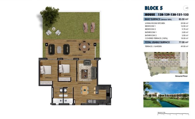 New Build - Ground floor apartment - Los Alcazares
