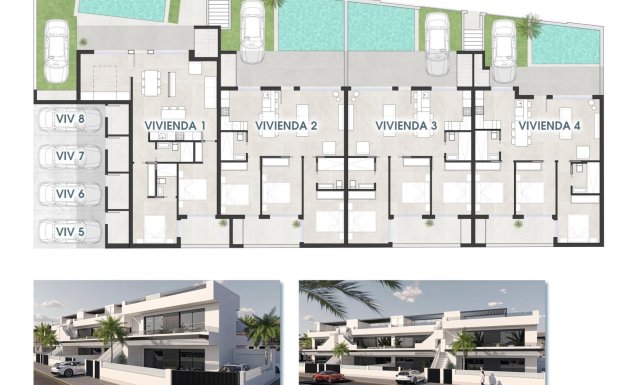 Neuf - Villa Adossée - San Pedro del Pinatar