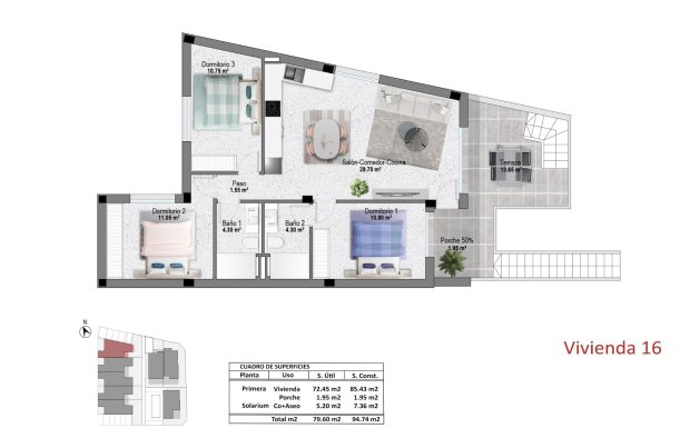 Nueva construcción - Bungalow - Pilar de La Horadada