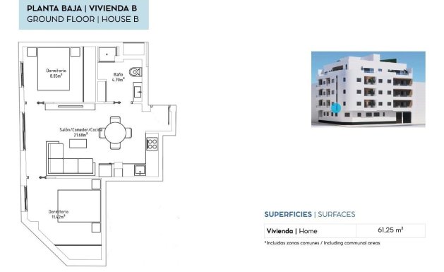 Neuf - Ground floor apartment - Torrevieja