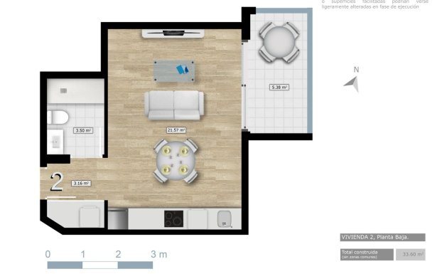 New Build - Ground floor apartment - Torrevieja