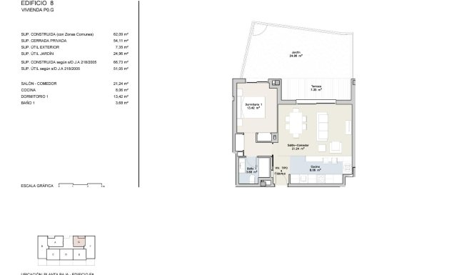 New Build - Ground floor apartment - Casares