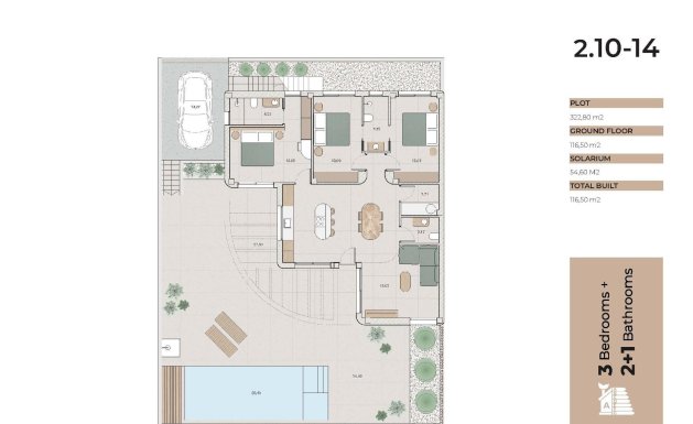 Nueva construcción - Villa - Algorfa
