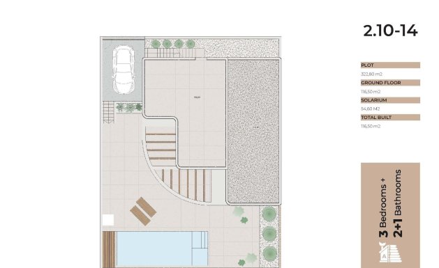 Nueva construcción - Villa - Algorfa