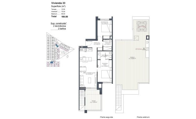 Neuf - penthouse - Los Alcazares