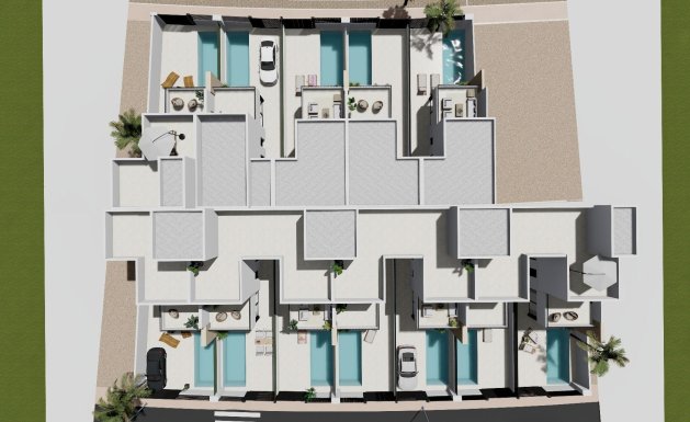 New Build - TOWNHOUSE - Santiago de la Ribera