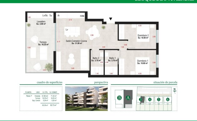 New Build - Apartment - Alhama De Murcia