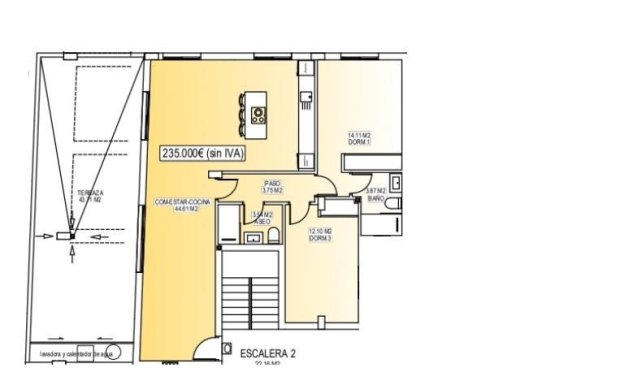 New Build - Apartment - San Miguel de Salinas