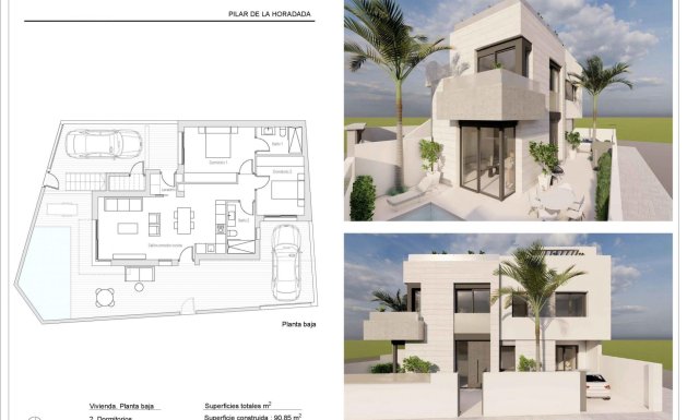 New Build - TOWNHOUSE - Pilar de La Horadada