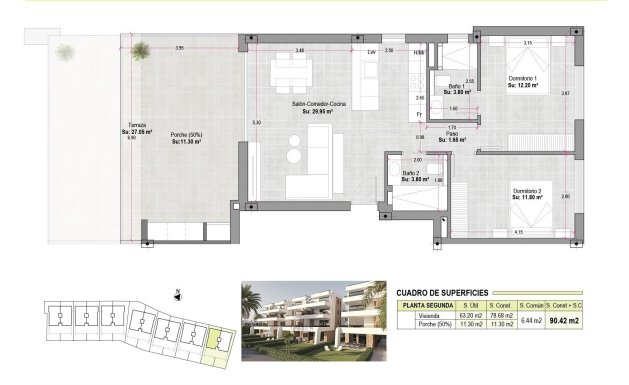 Nueva construcción - Apartamento - Alhama De Murcia