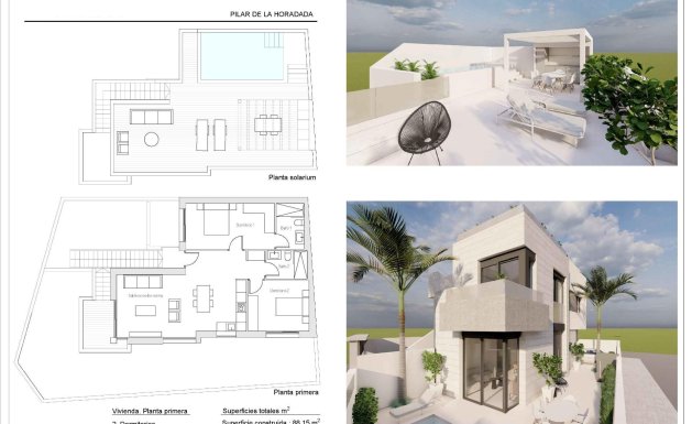 Nueva construcción - Bungalow - Pilar de La Horadada