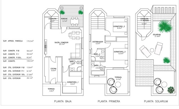 New Build - TOWNHOUSE - San Fulgencio