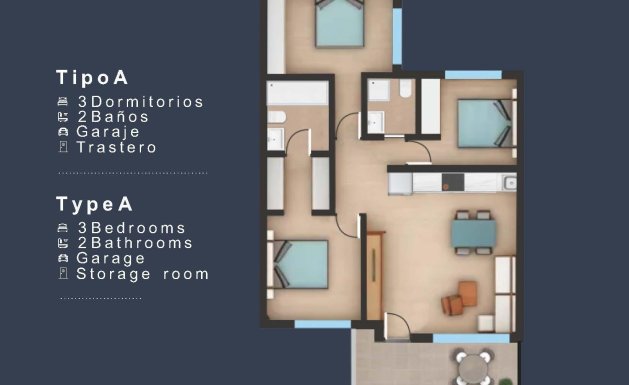 Neuf - Villa Adossée - San Pedro del Pinatar