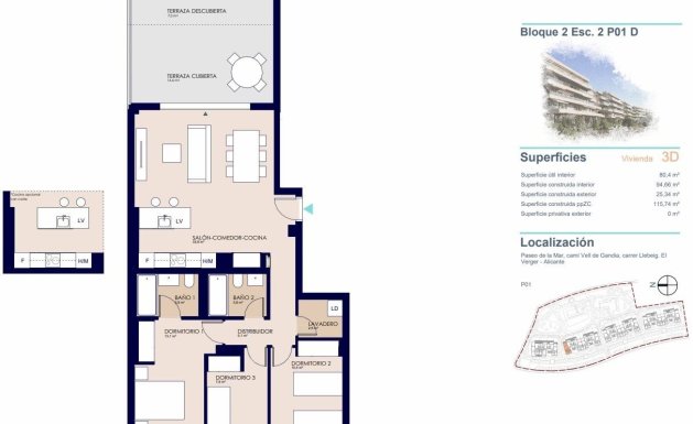 Nueva construcción - Apartamento - Denia