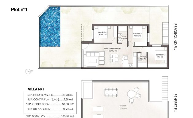Nueva construcción - Bungalow - Pilar de La Horadada