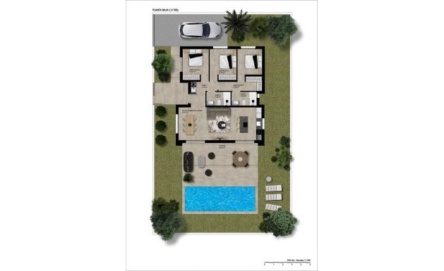 Nueva construcción - Chalet - Hondón de las Nieves
