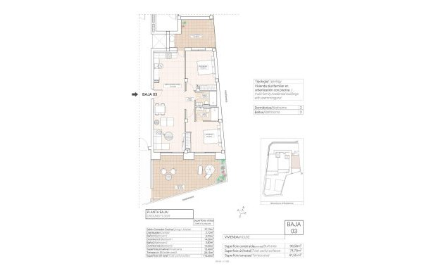 Neuf - Appartement - Hondón de las Nieves