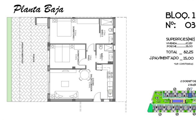 Neuf - Villa Adossée - Algorfa